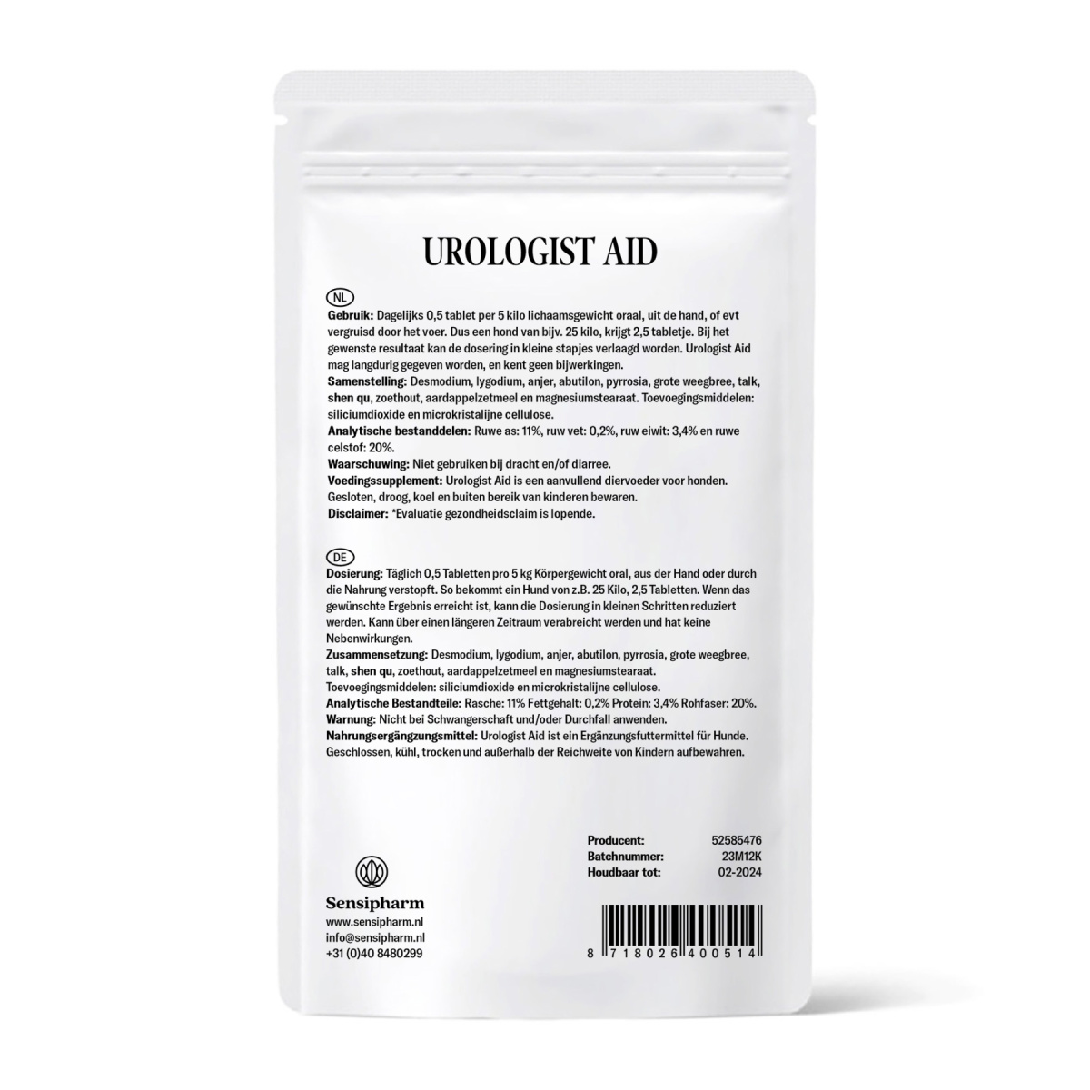 Urologist Aid - 1000 mg. 90 tabl.