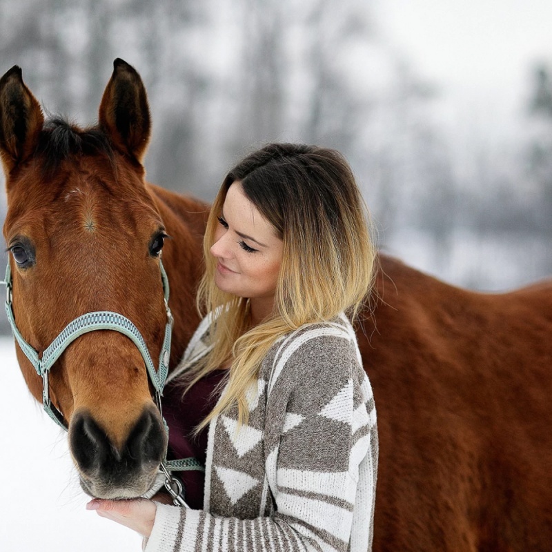 Angstig gedrag paard