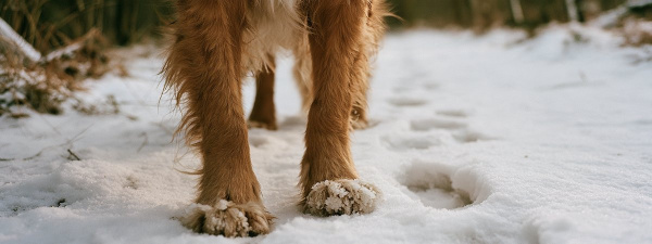 Pootverzorging bij honden: voetzolen beschermen tegen strooizout, kou en hitte
