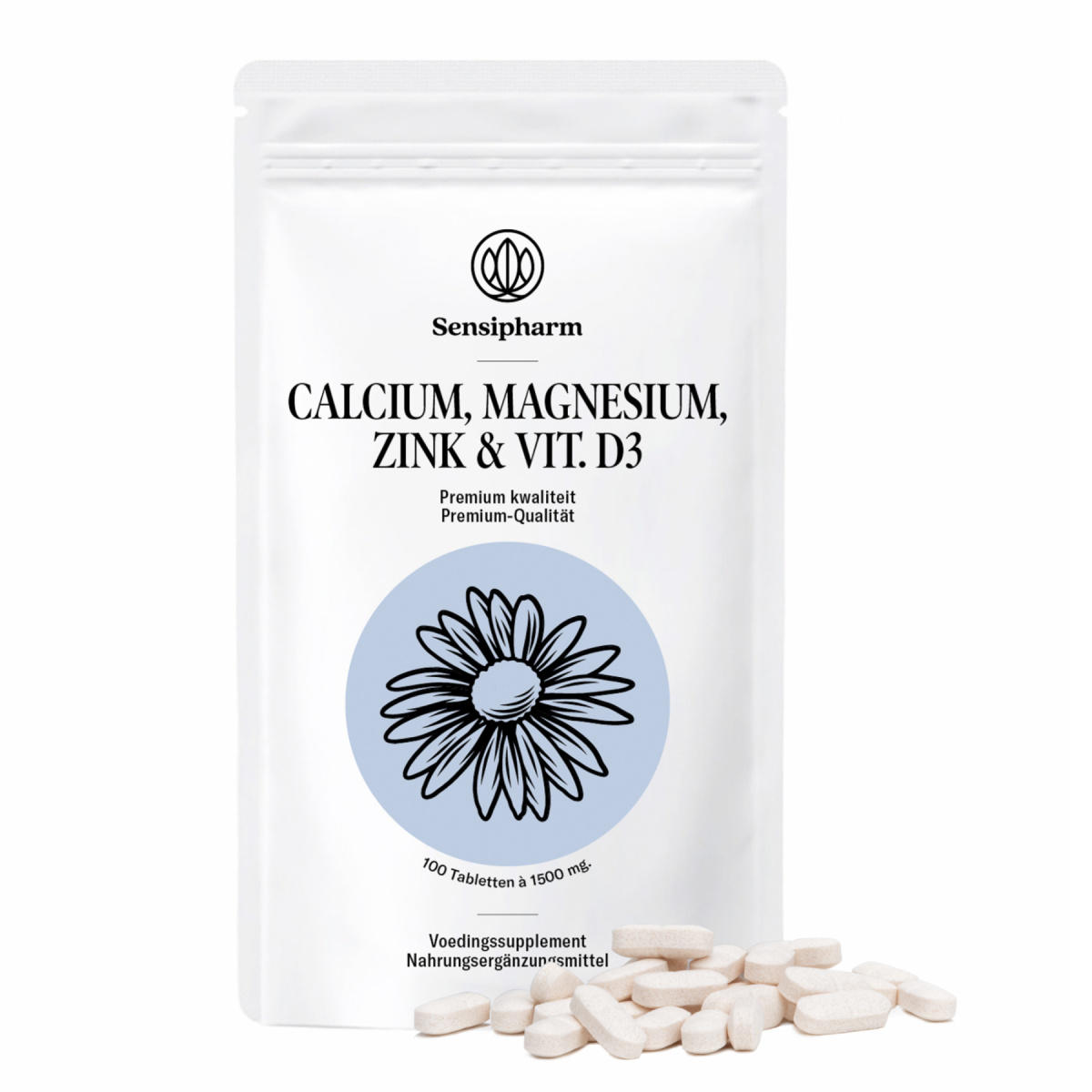 Calcium, Magnesium, Zink & Vit D3 100 Tabl.