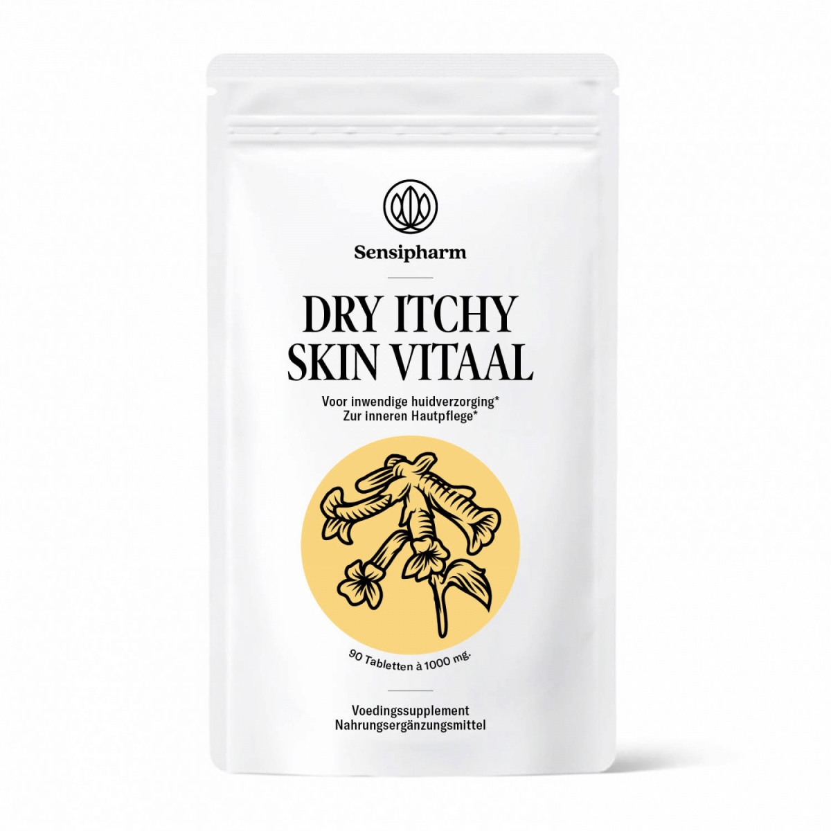 Dry Itchy Skin Vitaal - 1000 mg. 90 tabl.