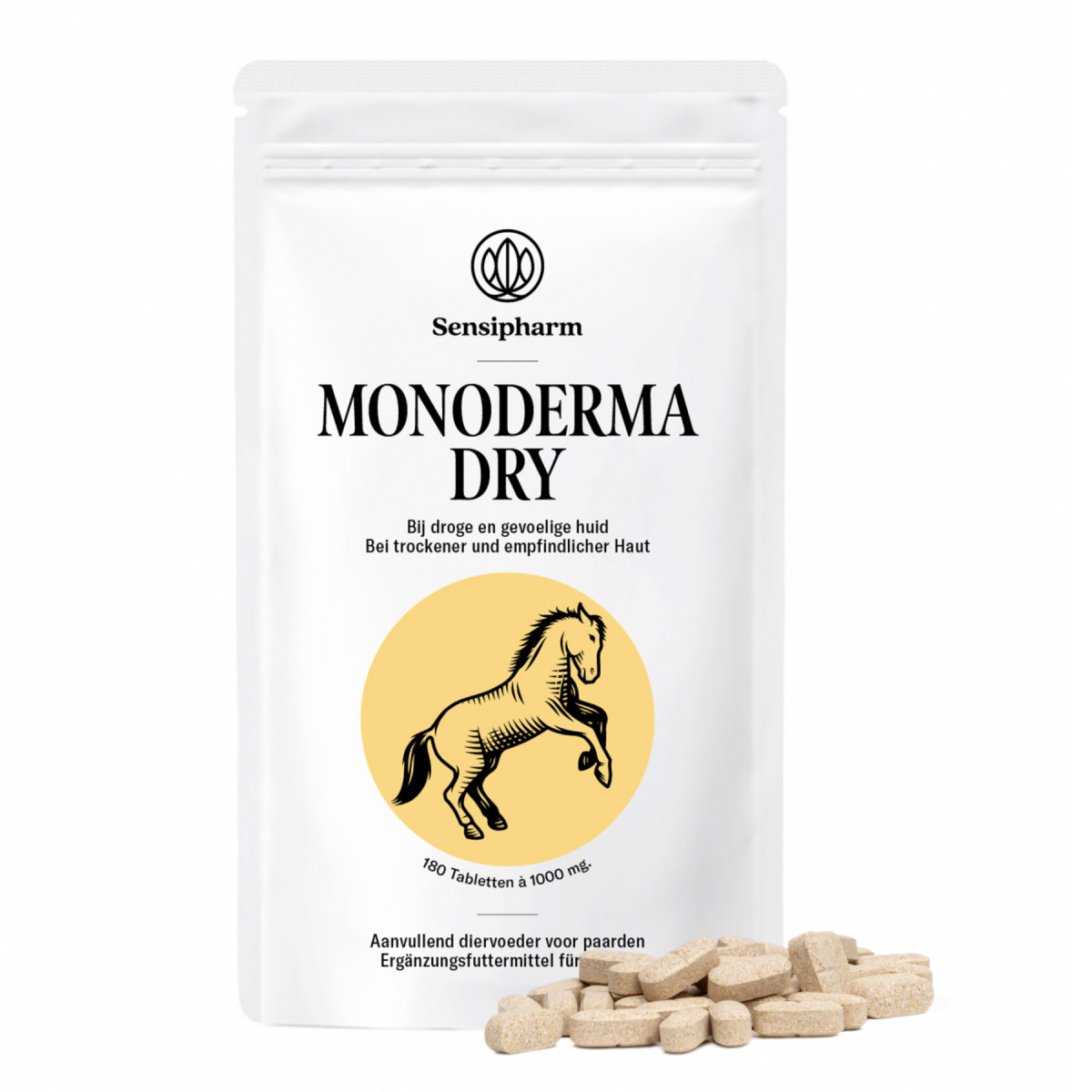 Monoderma Dry - 1000 mg. 180 tabl.