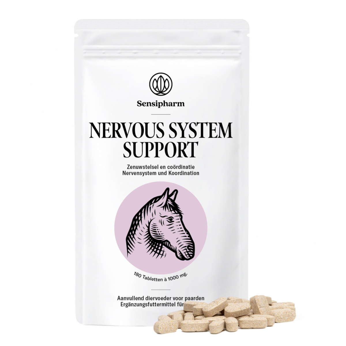 Nervous System Support - 1000 mg. 180 tabl.