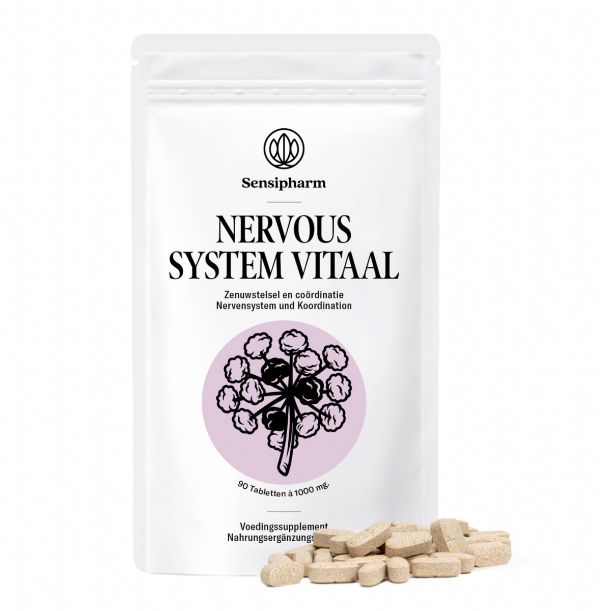 Nervous System Vitaal - 1000 mg. 90 tabl.