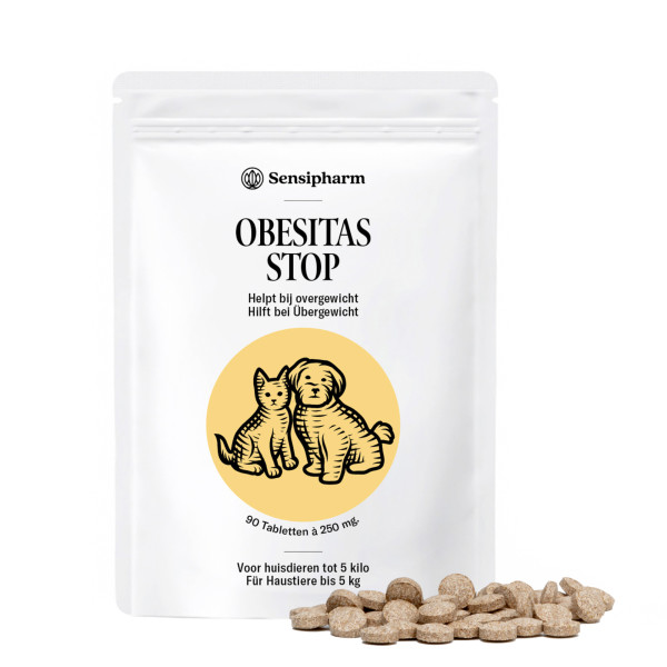 Natuurlijke afslank formule | Voor dieren tot 5 kg.