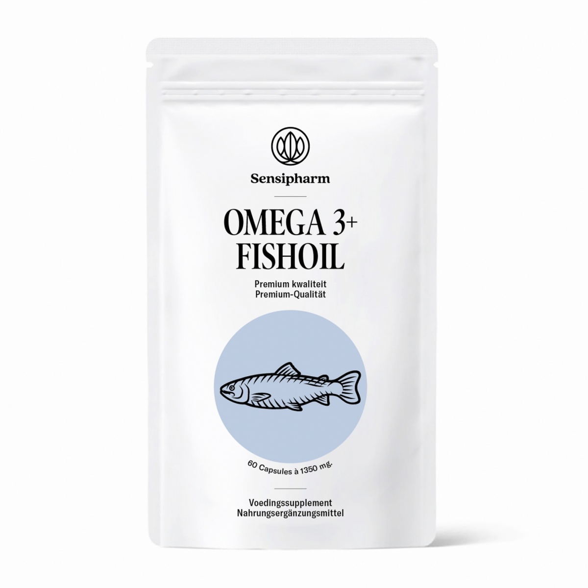 Omega 3+ visolie - 1350 mg. 60 caps.