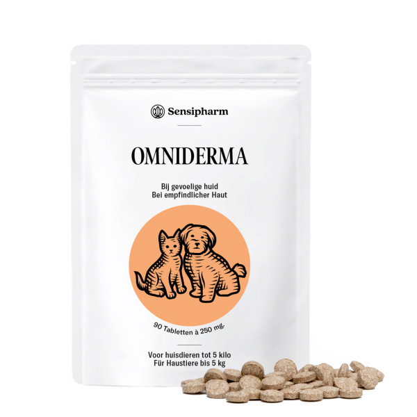 Huid- & vacht formule | Voor dieren tot 5 kg.