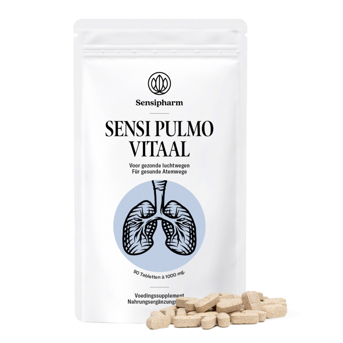 Sensi Pulmo Vitaal - 1000 mg. 90 tabl.