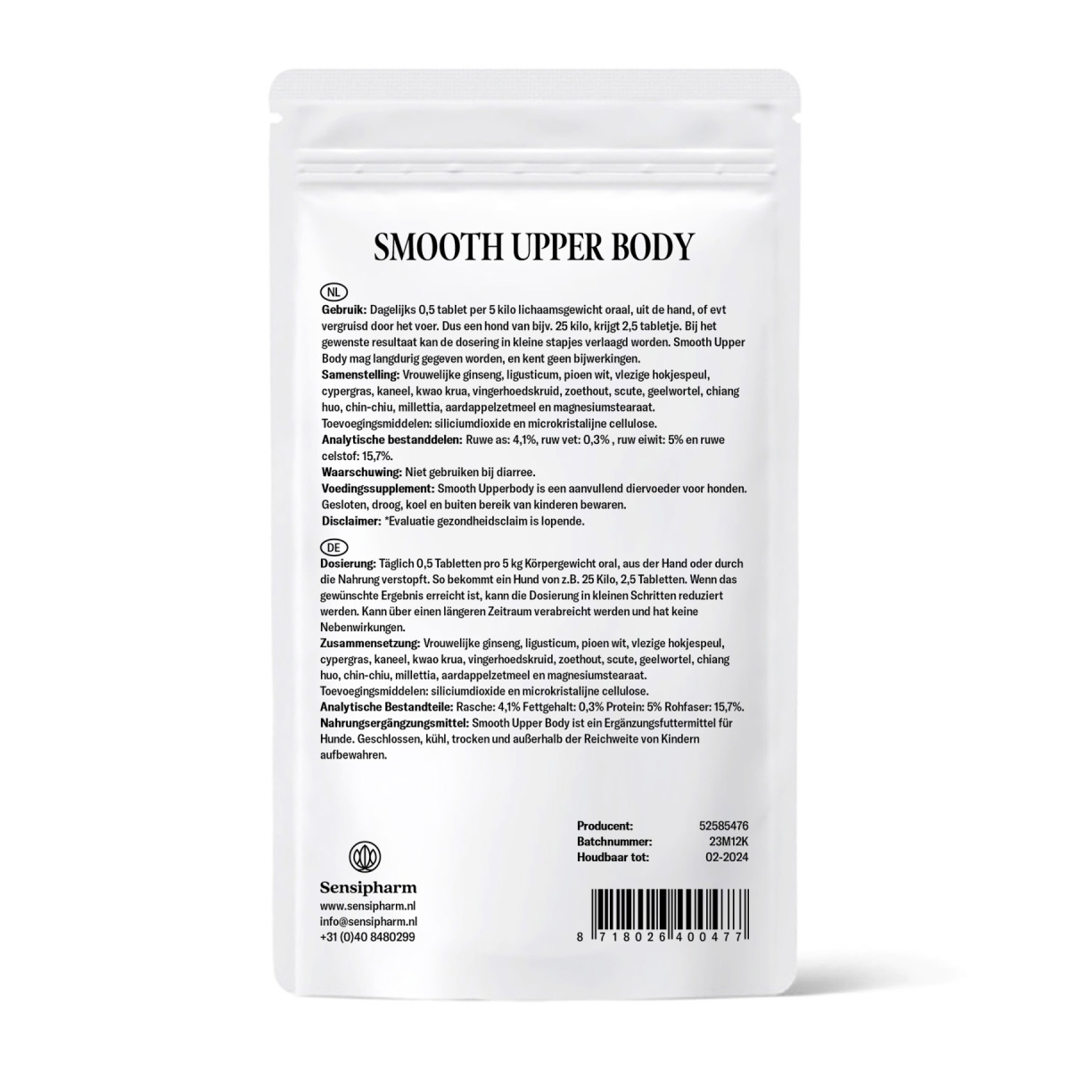 Smooth Upper Body 1000 mg. 90 tabl.