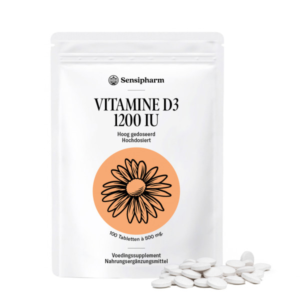 100 Vitamine D3 Tabletjes | Bescherm je weerstand
